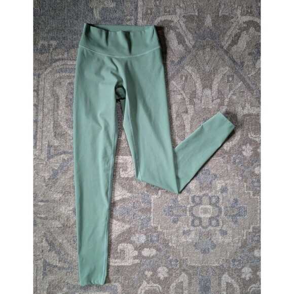 YoungLA Pants - Young LA Yoga Leggings Womens Size Small Athletic Green Jogging Full Length